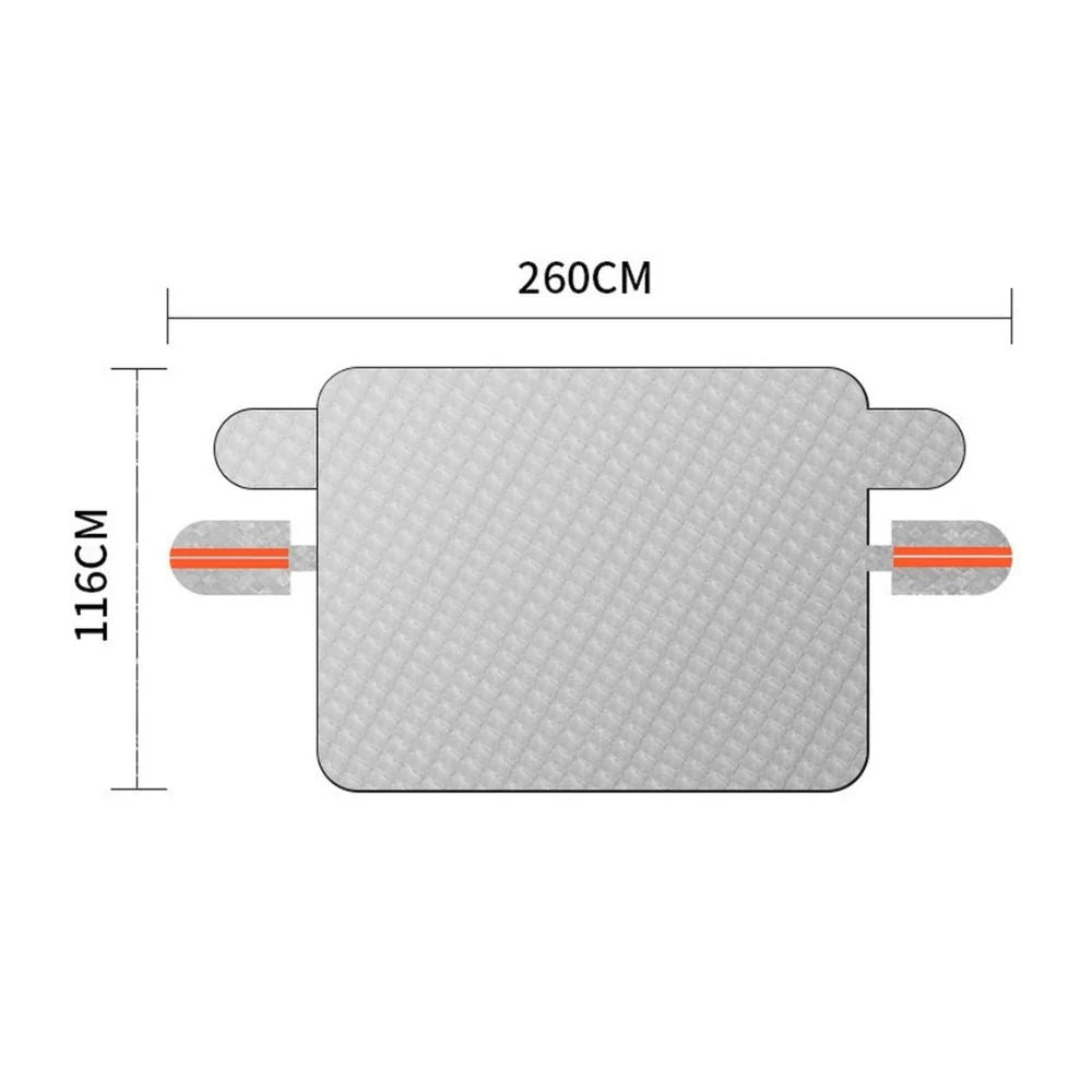 Windshield Cover Magnetic Water-Repellent Foldable