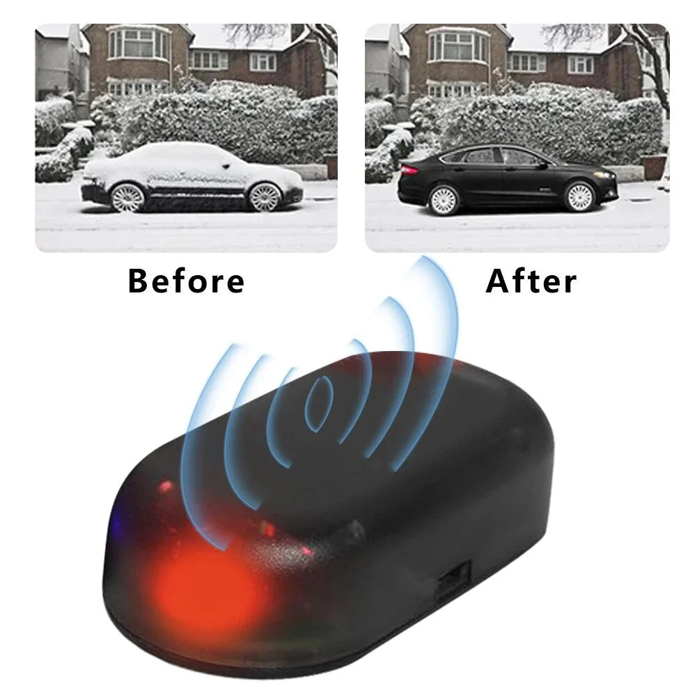 Windshield De-Icer 12V Plug-In Compact