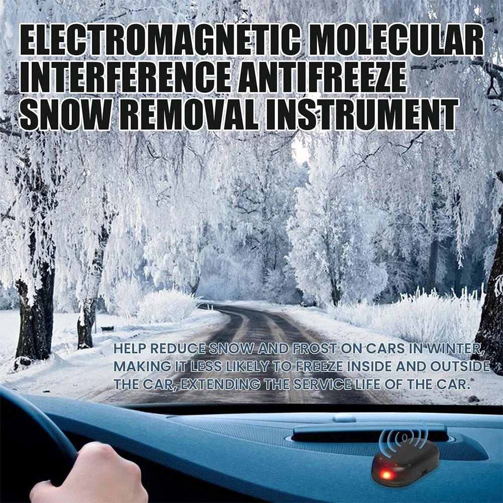 Windshield De-Icer 12V Plug-In Compact