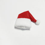 Wine Bottle Cover Plush Santa Hat