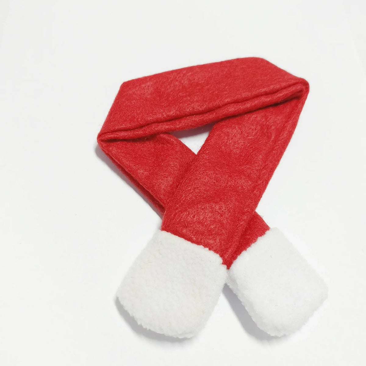 Wine Bottle Cover Santa Hat Soft Fabric Universal Fit