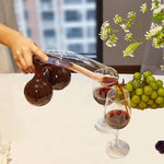 Wine Decanter Curved Glass Aerating Design