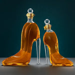 Wine Decanter High Heel Design Borosilicate Glass Aeratingскага