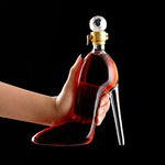 Wine Decanter High Heel Design Borosilicate Glass Aeratingскага