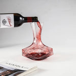 Wine Decanter Lead-Free Crystal Faceted 1450ml