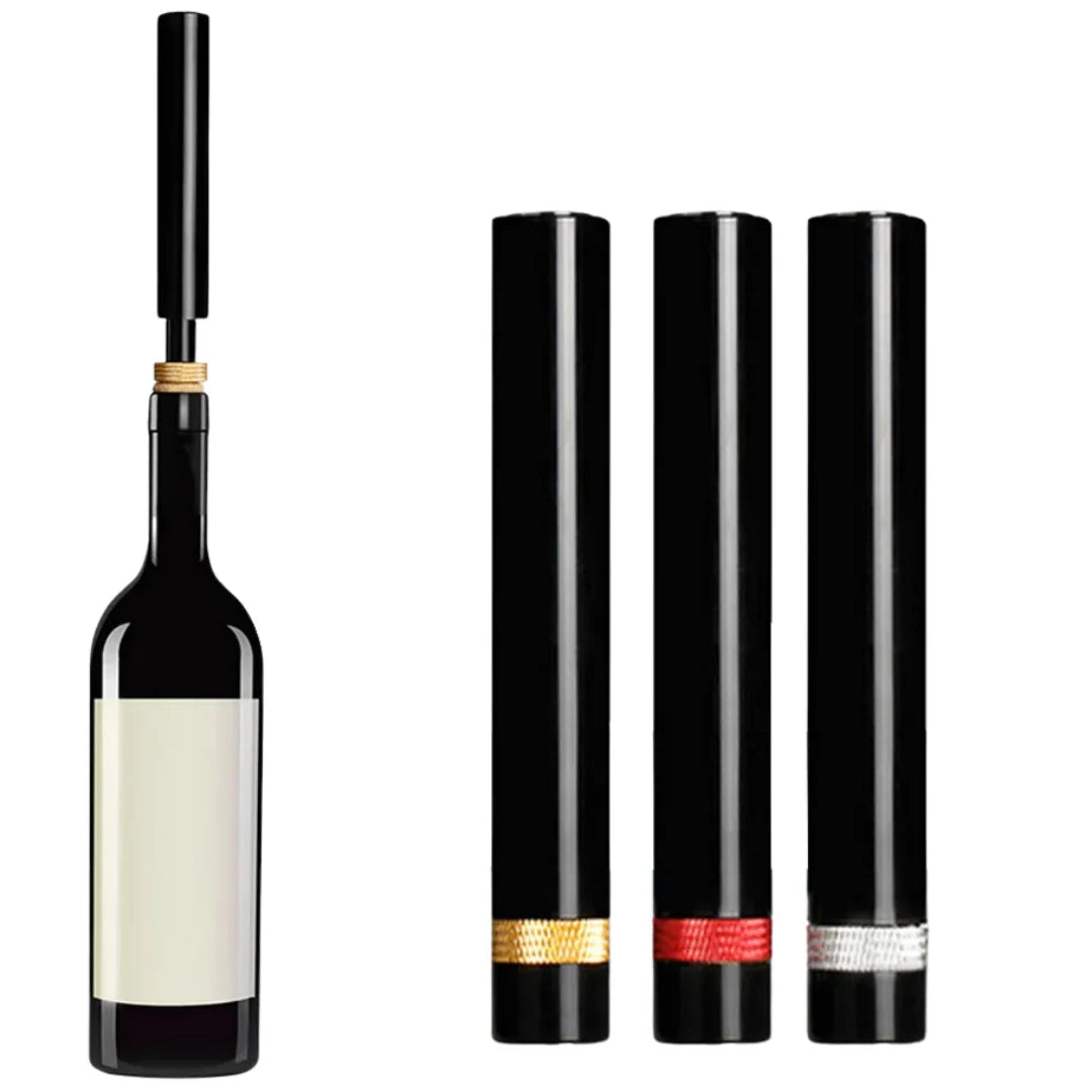Wine Opener Air Pressure Stainless Steel Ergonomic Grip