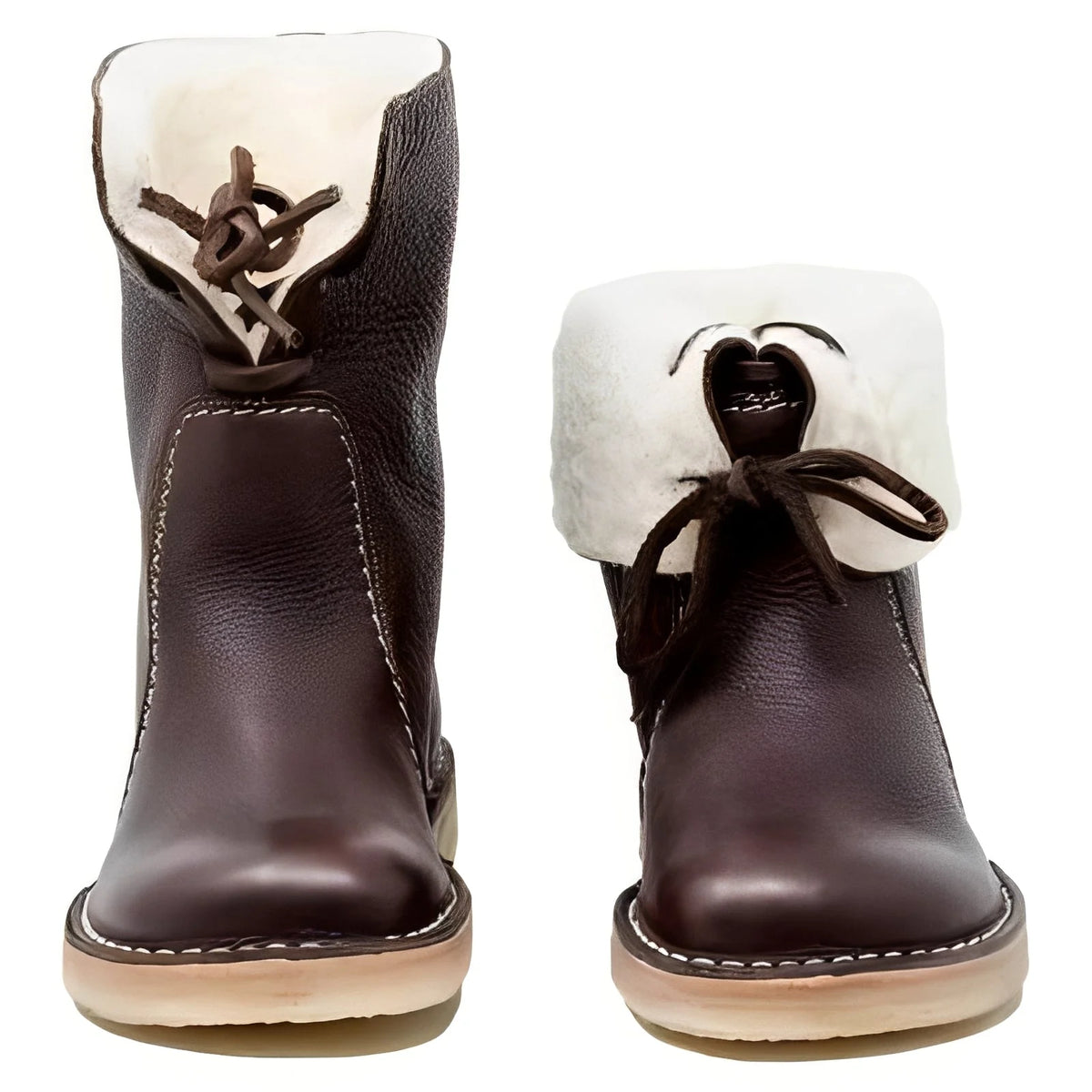 Winter Boots Insulated Weather-Resistant Cushioned Sole