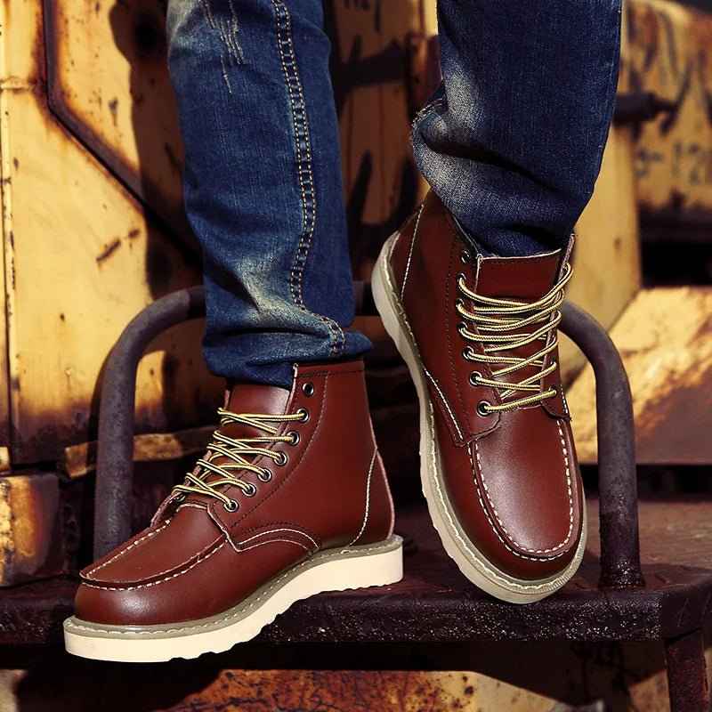 Winter Boots Warm Padded Fit Grippy Sole