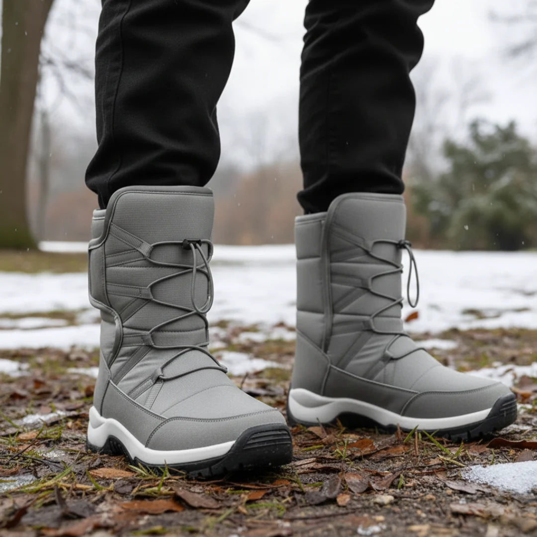 Winter Boots Water-Repellent Plush Lined Non-Slip