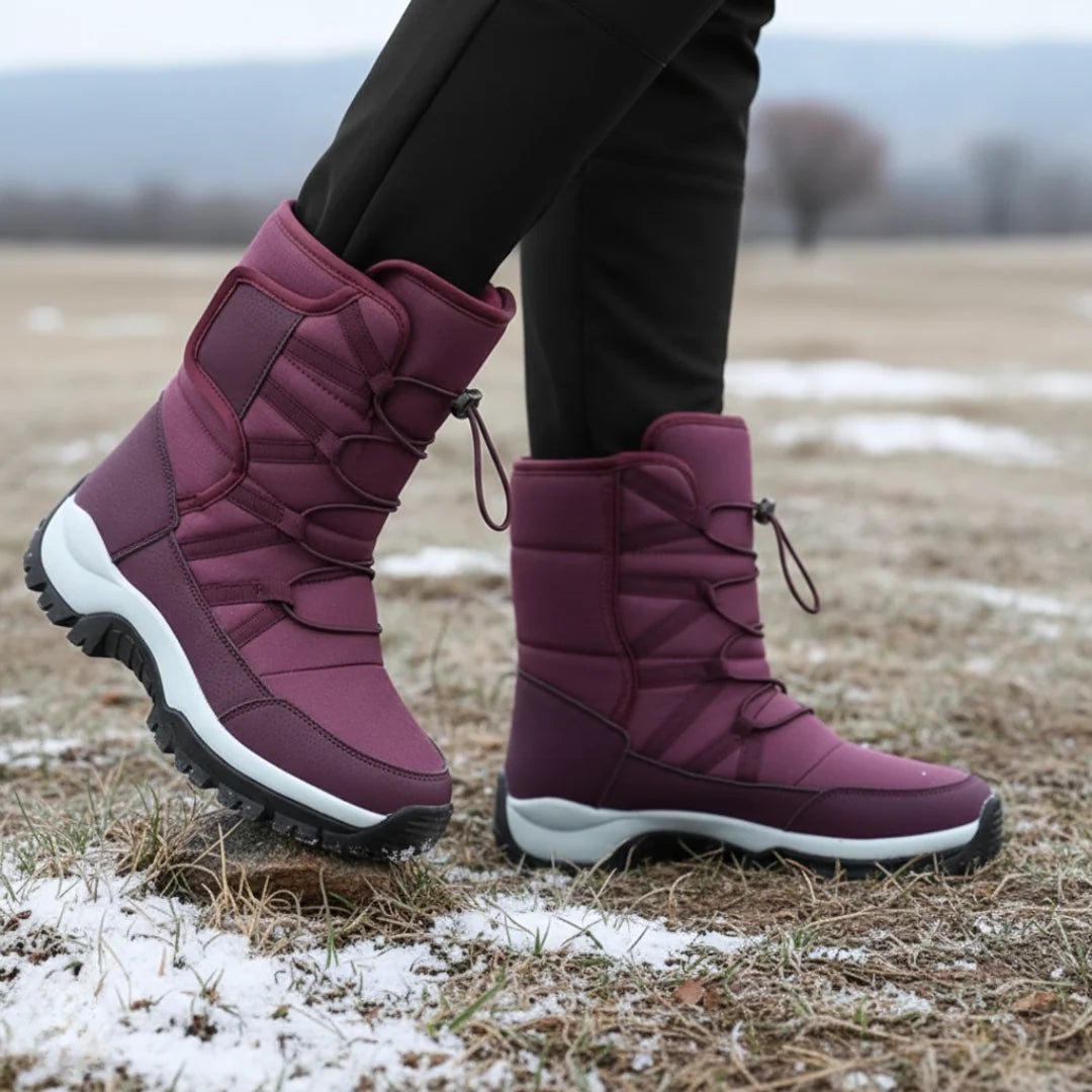Winter Boots Water-Repellent Plush Lined Non-Slip