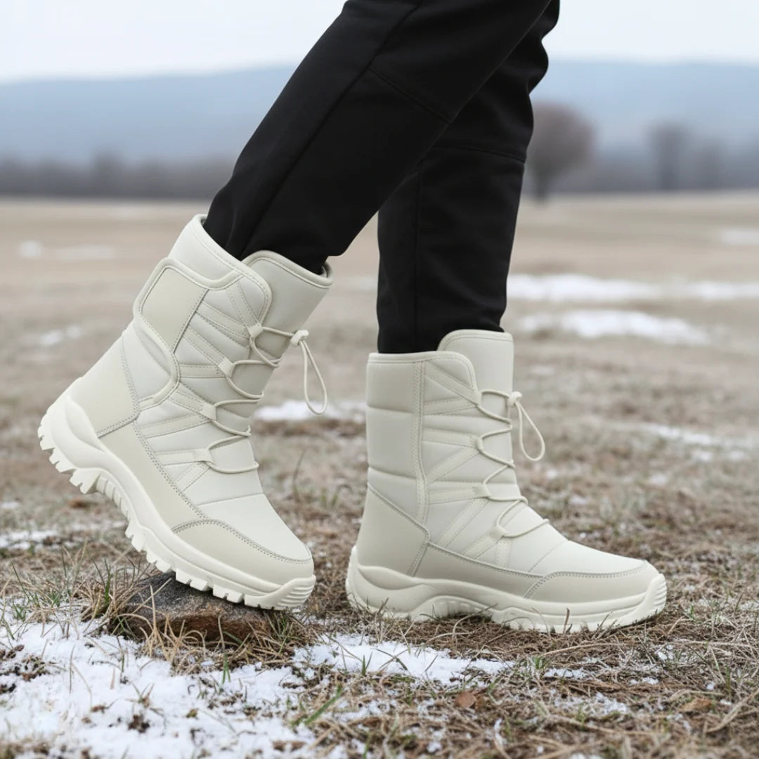 Winter Boots Water-Repellent Plush Lined Non-Slip