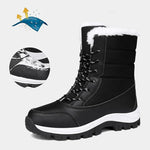 Winter Boots Waterproof Faux Fur Lined Non-Slip Tread