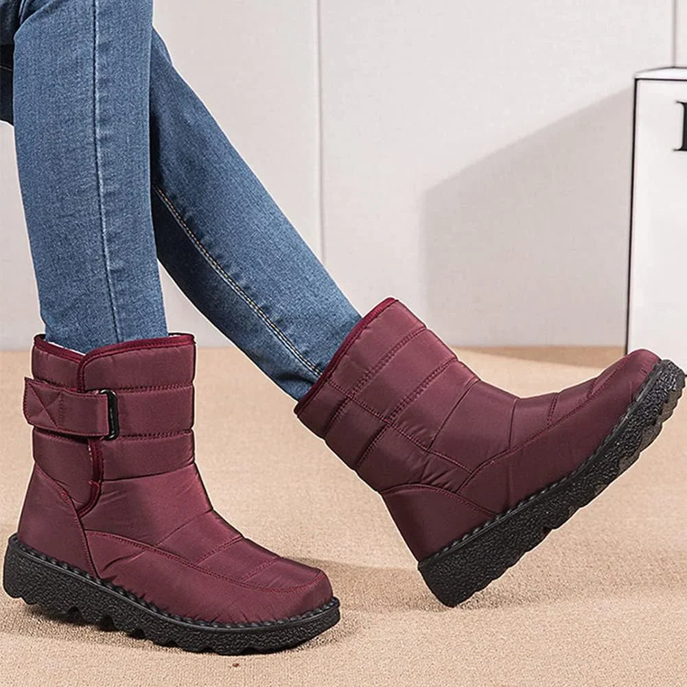 Winter Boots Waterproof Non-Slip Fleece Lined