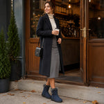 Winter Boots Waterproof Plush-Lined Slip-Resistant Sole