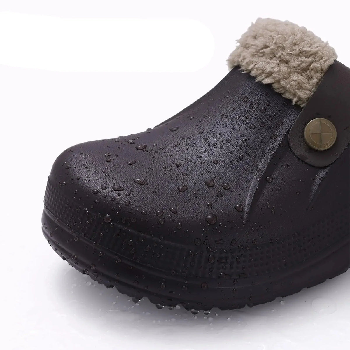 Winter Clogs Waterproof Plush Lined Non-Slip EVA Sole