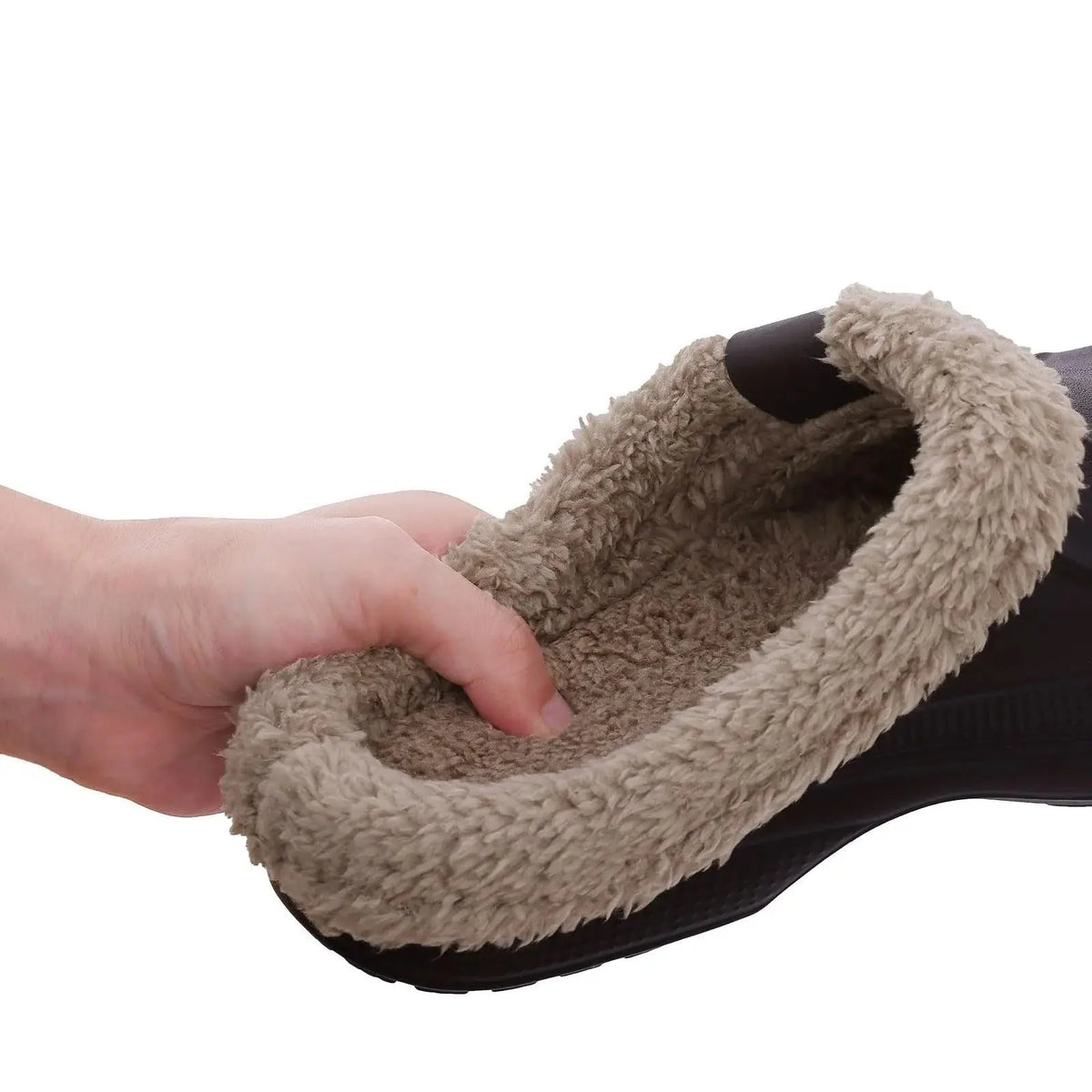 Winter Clogs Waterproof Plush Lined Non-Slip EVA Sole