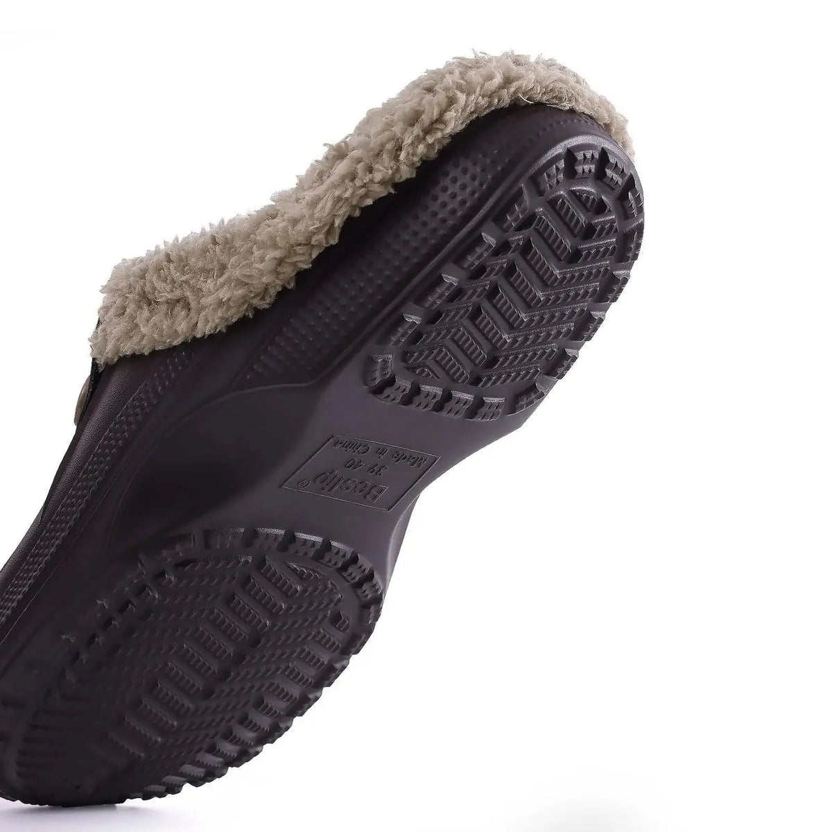 Winter Clogs Waterproof Plush Lined Non-Slip EVA Sole