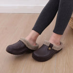 Winter Clogs Waterproof Plush Lined Non-Slip EVA Sole