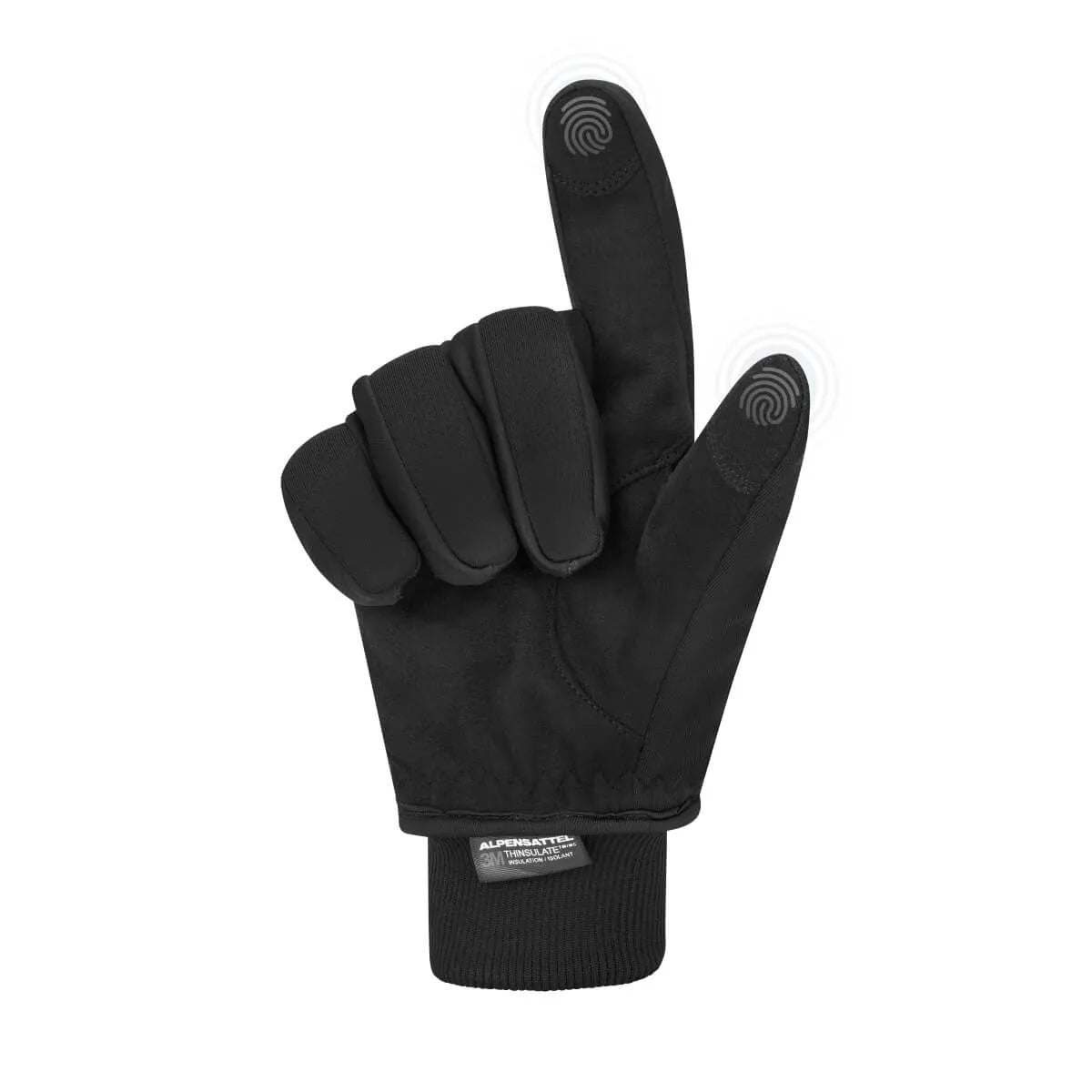 Winter Gloves Fleece-Lined Waterproof & Windproof Touchscreen