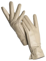 Winter Gloves Genuine Leather Fleece Lined Flexible Fit