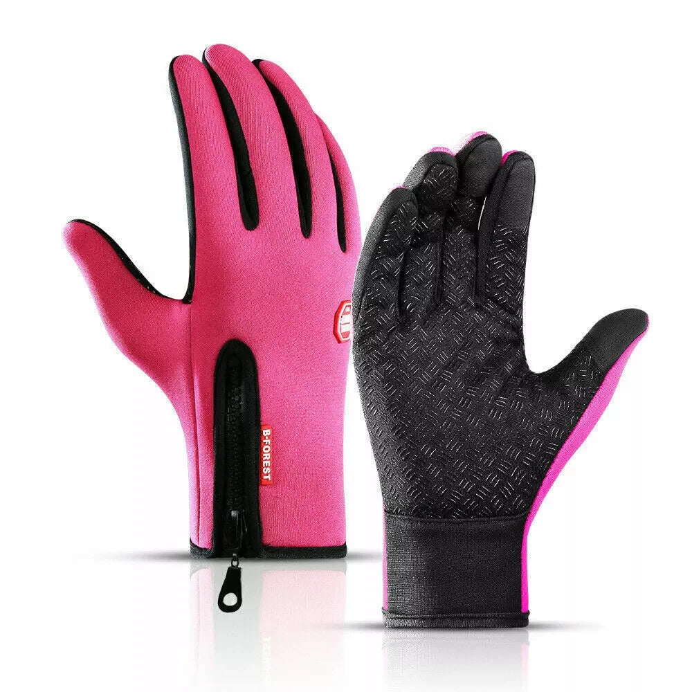 Winter Gloves Touchscreen-Compatible Waterproof Thermal Lined
