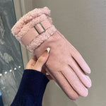 Winter Gloves Touchscreen Fleece-Lined Windproof