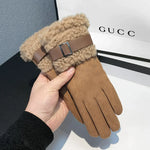 Winter Gloves Touchscreen Fleece-Lined Windproof