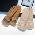 Winter Gloves Touchscreen Fleece-Lined Windproof
