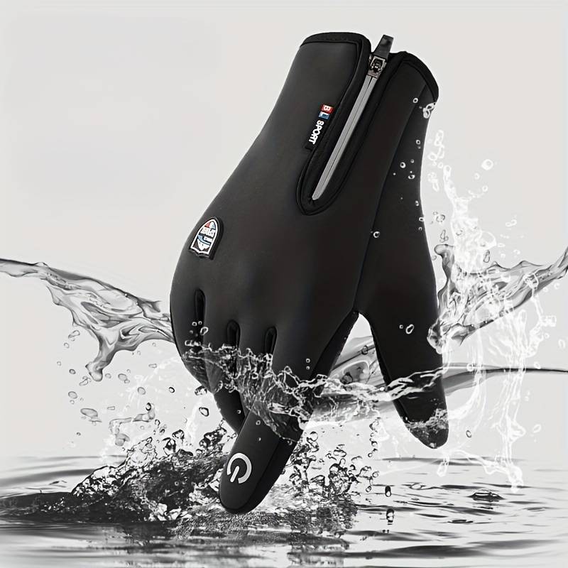 Winter Gloves USB-Heated Option Waterproof & Touchscreen-Compatible