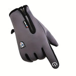 Winter Gloves USB-Heated Option Waterproof & Touchscreen-Compatible