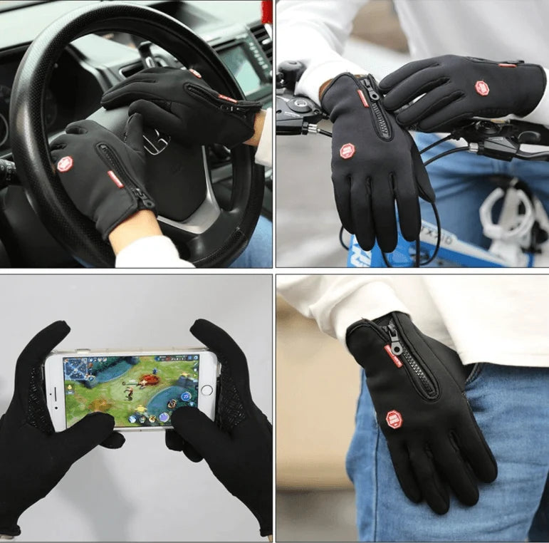 Winter Gloves Water-Resistant & Windproof Touchscreen-Friendly