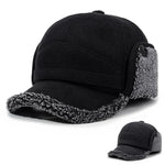 Winter Hat Fleece-Lined Ear Flaps & Neck Cover