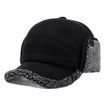 Winter Hat Fleece-Lined Ear Flaps & Neck Cover