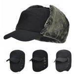 Winter Hat Waterproof Windproof Detachable Face Covering