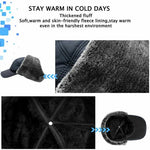 Winter Hat Waterproof Windproof Detachable Face Covering