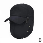 Winter Hat Waterproof Windproof Detachable Face Covering