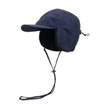 Winter Hat with Ear Flaps Fleece-Lined Windproof Water-Repellent