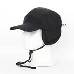 Winter Hat with Ear Flaps Fleece-Lined Windproof Water-Repellent