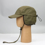 Winter Hat with Ear Flaps Fleece-Lined Windproof Water-Repellent