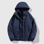 Winter Jacket 2-in-1 Removable Fleece Liner Water-Repellent & Windproof