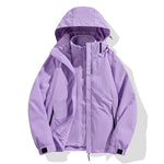 Winter Jacket 2-in-1 Removable Fleece Liner Water-Repellent & Windproof