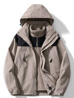 Winter Jacket 3-In-1 Fleece Waterproof & Windproof