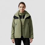 Winter Jacket 3-in-1 Hooded Fleece-Lined