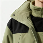 Winter Jacket 3-in-1 Hooded Fleece-Lined