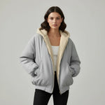 Winter Jacket Oversized Fit Polyester-Filled