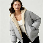 Winter Jacket Oversized Fit Polyester-Filled