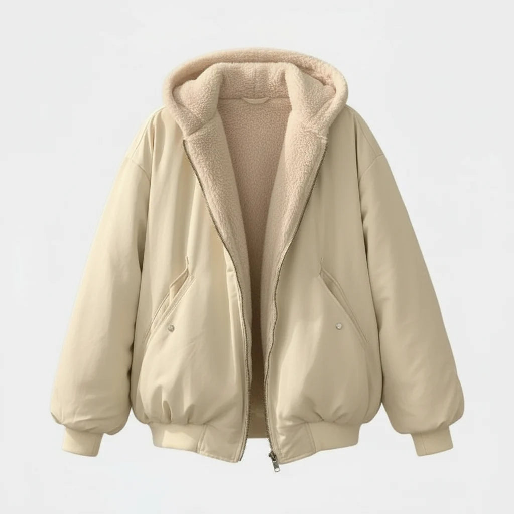 Winter Jacket Oversized Fit Polyester-Filled