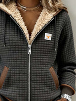 Winter Jacket Padded Fleece Lined Windproof Comfort