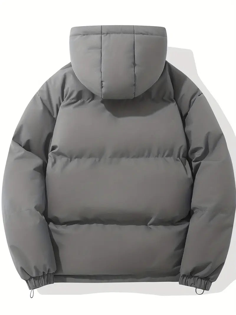 Winter Jacket Quilted Puffer Lightweight Warm