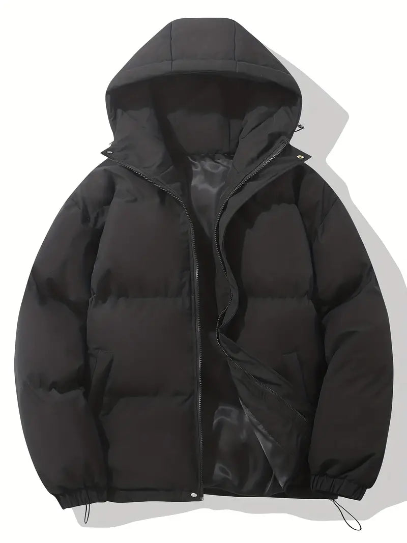 Winter Jacket Quilted Puffer Lightweight Warm